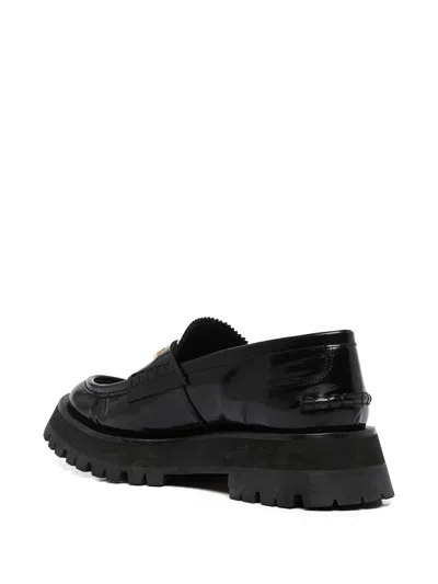 Alexander Wang Carter Logo Leather Loafer