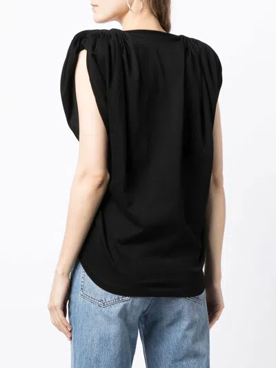 Alexander Wang Gathered-sleeve Detail T-shirt