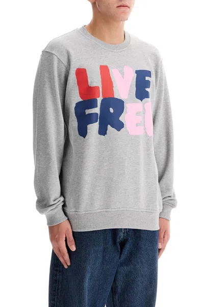 Comme Des Garçons Shirt Live Free Hooded Sweat