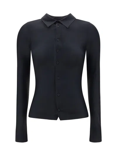 Shop Balenciaga Shirts In Black