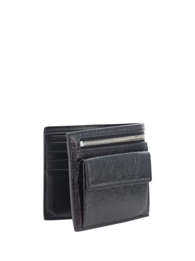 Shop Balenciaga Wallets In Black