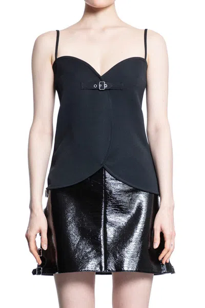 Shop Courrèges Sleeveless In Black