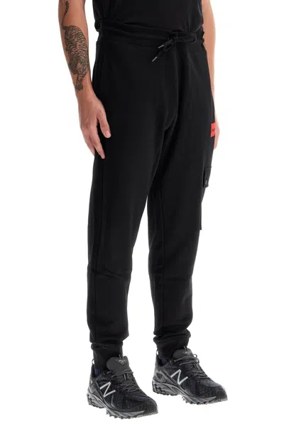 Shop Hugo Cotton Joggers With Cargo Pocket.