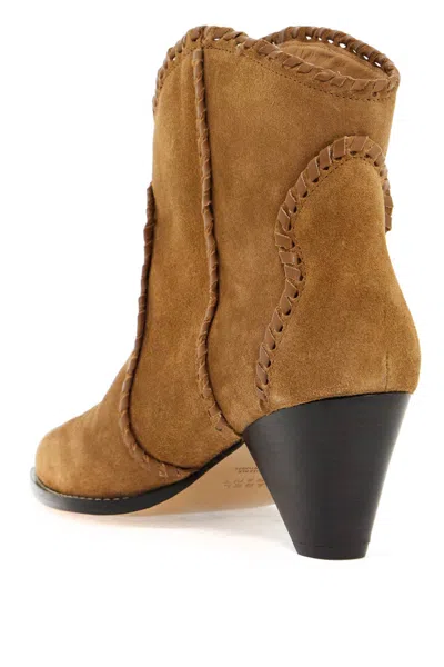 ISABEL MARANT ISABEL MARANT DARIZO SUEDE LEATHER ANKLE BOOTS 