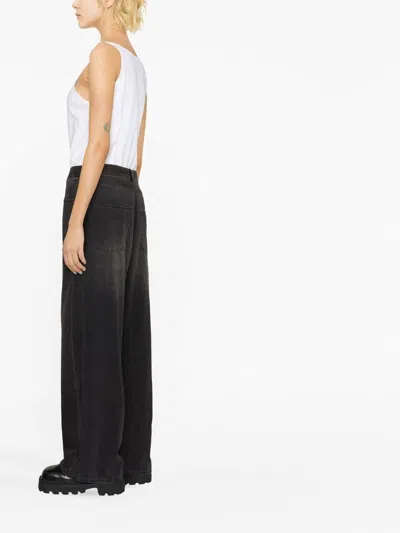 R13 High-rise Wide-leg Jeans