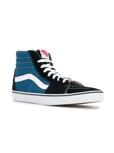 Vans Sk8-hi Vn000d51nvy Sneakers Mens Us 5.5 Navy Leather Skate Shoes Gbnc469 In Multi