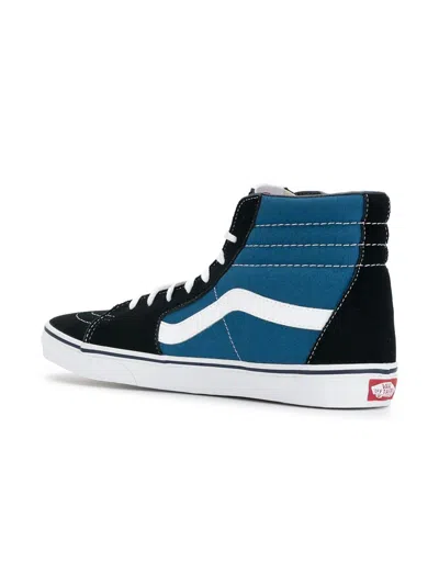 Vans Sk8-hi Vn000d51nvy Sneakers Mens Us 5.5 Navy Leather Skate Shoes Gbnc469 In Multi