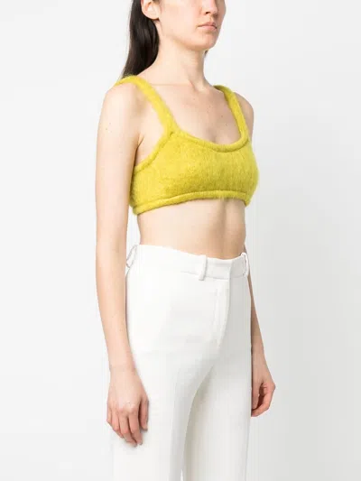 Veronique Leroy Brushed Mohair-blend Bralette
