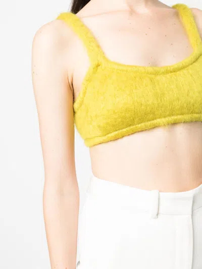 Veronique Leroy Brushed Mohair-blend Bralette