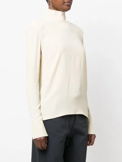 Veronique Leroy Véronique Leroy High Neck Zipped Long Sleeves Top