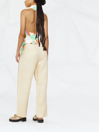 Siedres Pleated Linen Pants