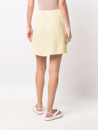 Rodebjer Elasticated-waist Organic-cotton Knitted Skirt