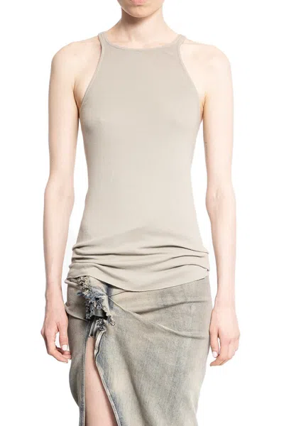 Shop Rick Owens Drkshdw One Shoulder In White