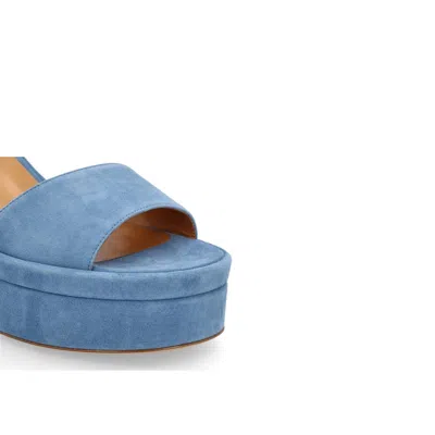 Shop Chloé Chloe Platform Sandals Women In Blue
