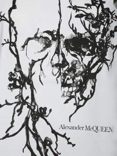 Shop Alexander Mcqueen T-shirts In White