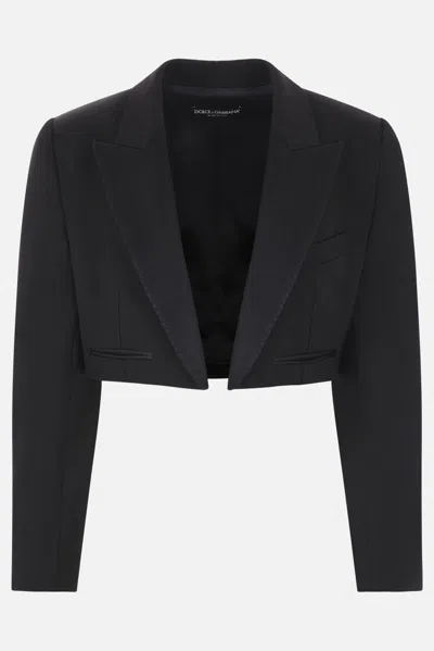 Shop Dolce & Gabbana Jackets In Black