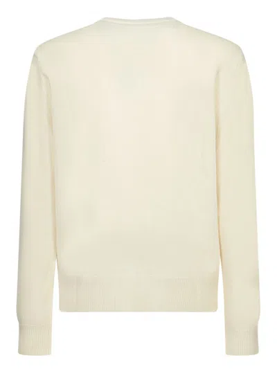 Dsquared2 Logo-print Knitted Jumper In White