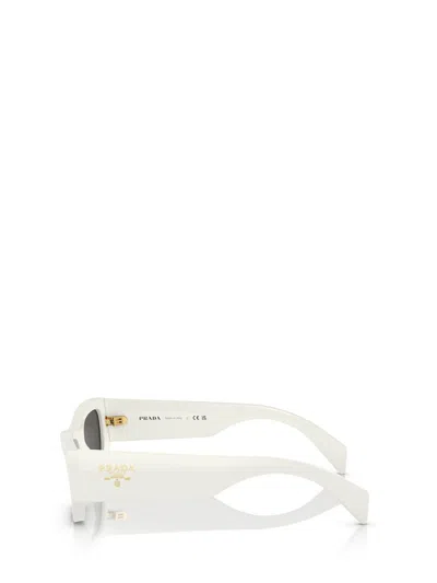 Shop Prada Eyewear Sunglasses In White