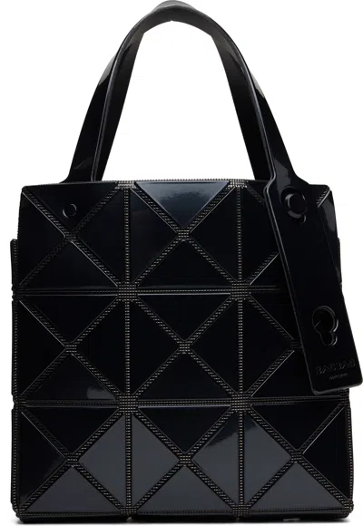 Shop Bao Bao Issey Miyake Black Carat Small Bag In 15 Black