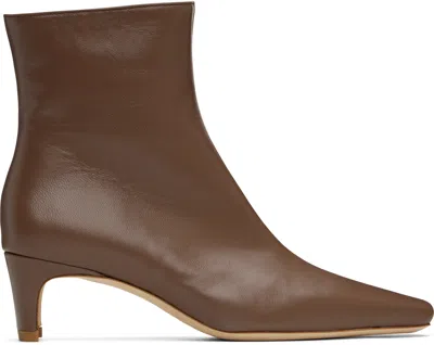 Staud Wally Bootie In Cao Cacao