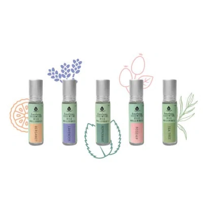 Pursonic Aromatherapy Essential Oils Rollerballs In Multicolor