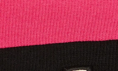 Alp N Rock Fallon Mockneck Shirt In Black/pink In Black