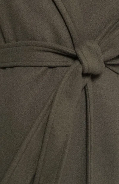 Petal And Pup Petal & Pup Violeta Belted Coat In Gray