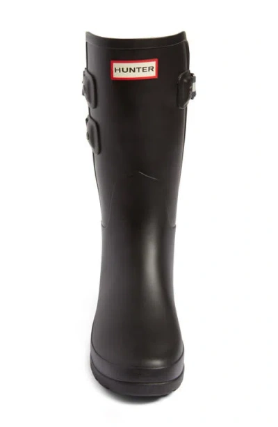 Hunter Original Refined Short Rain Boot In Black
