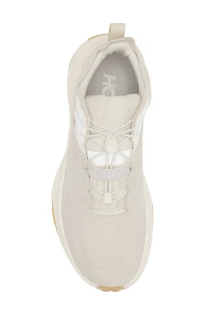 Hoka Transport Chukka Gtx Sneakers In Alabaster/alabaster