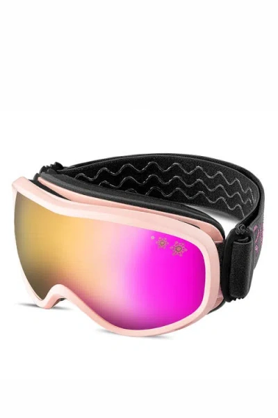 Velvet Eyewear Flurry Goggle In Mauve