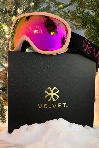 Velvet Eyewear Flurry Goggle In Mauve