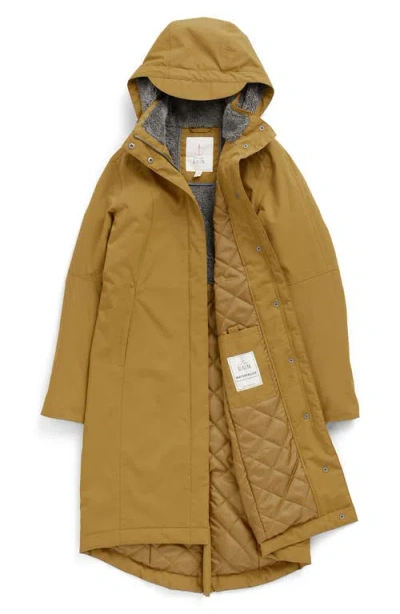 Seasalt Cornwall Janelle Waterproof Coat In Oak Leaf Yellow