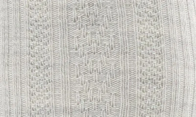 Smartwool Everyday Merino Wool Blend Cable Knee High Socks In Ash