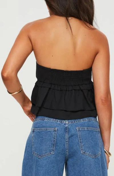 Princess Polly Ericka Strapless Top In Black