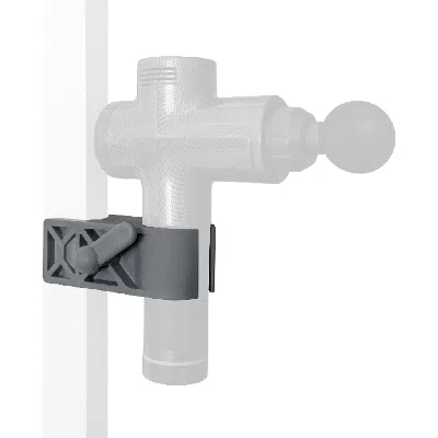 Zadro Electric Massager Universal Adjustable Door Mount Clamp In Gray