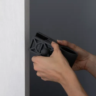 Zadro Electric Massager Universal Adjustable Door Mount Clamp In Gray