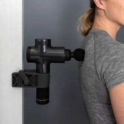 Zadro Electric Massager Universal Adjustable Door Mount Clamp In Gray