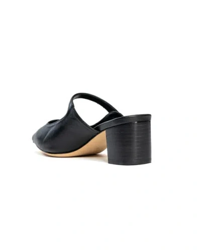 Allegra James Tomia Leather Maryjane In Black