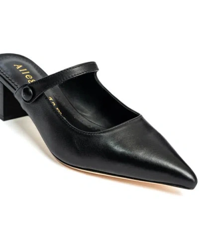 Allegra James Tomia Leather Maryjane In Black