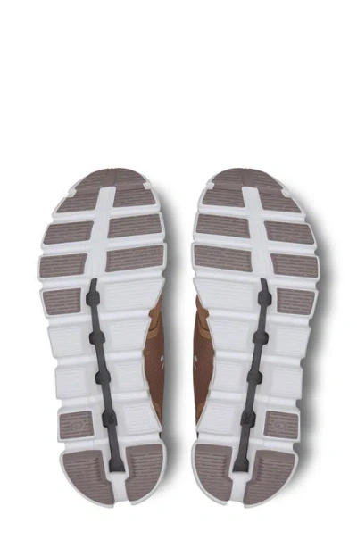 On Cloud 5 Running Shoe In Rosebrown/fog