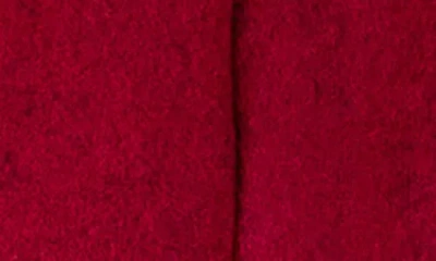 Shop 24seven Comfort Apparel Curved Hem Bolero Jacket In Red