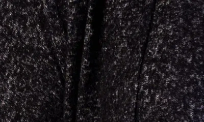 24seven Comfort Apparel Plus Size Open Front Long Bolero Cardigan Sweater In Black