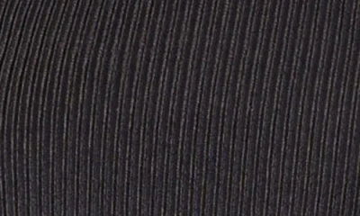 24seven Comfort Apparel Petites Ruffle Cap Sleeve High Neck Pleated Tiered Mini Dress In Black