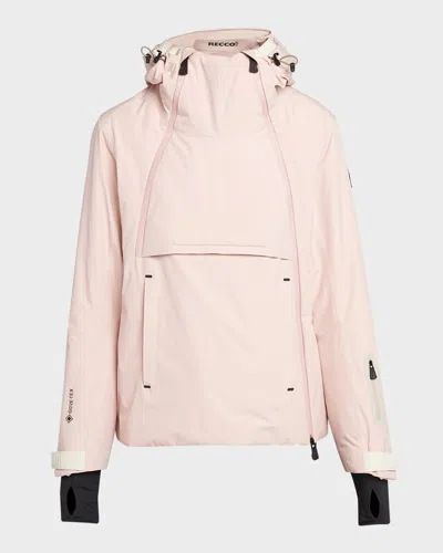 Moncler Ampay Gore-tex Primaloft Insulated Jacket In Light Pink