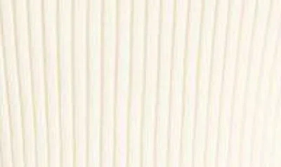 English Factory Mixed Media Pleated Dress In Cream