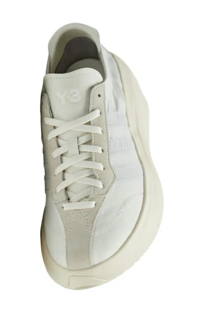 Shop Y-3 Subaya Sneaker In Off White/black/aluminum