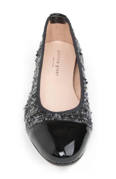 Patricia Green Adele Cap Toe Wedge Pump In Gray