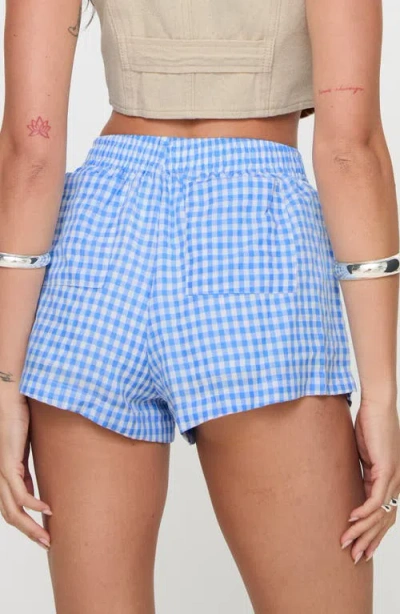 Princess Polly Beach House Shorts In Blue