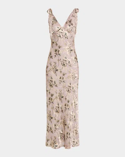 PAIGE VIALLA SLEEVELESS FLORAL DRESS 