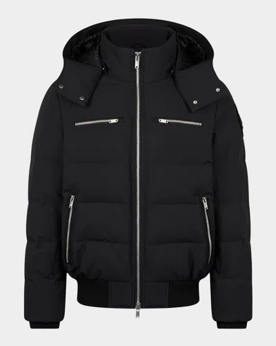 Moose Knuckles Outerwear In Black
